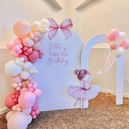 Ballerina Theme Two Stand Backdrop Rental in Dubai