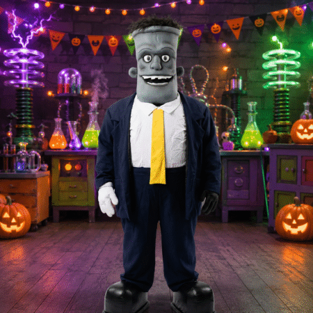 Halloween Frankenstein Mascot Costume Rental in Dubai