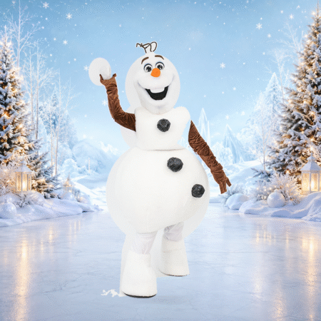 Olaf from Frozen Mascot Costume Rental in Dubai