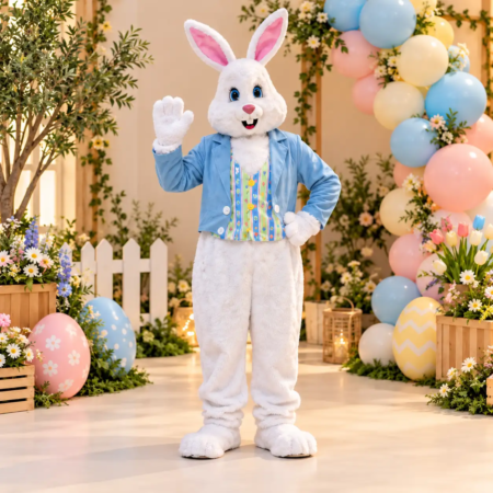Easter Bunny Mascot Costume Rental in Dubai