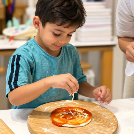 Pizza Making Workshop for Kids in Dubai
